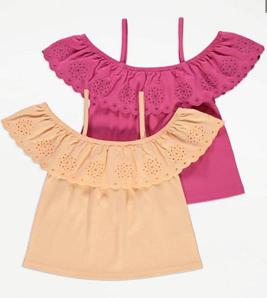 George Pack of 2 Tops