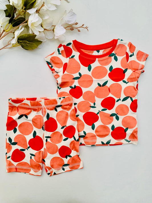 Next Fruits print Shirt & Short Set