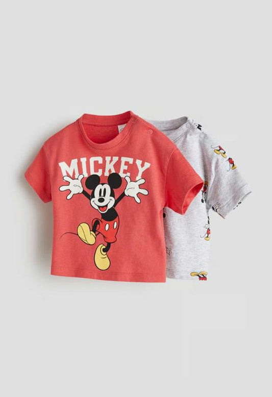H&M Mickey Pack of 2 Shirts