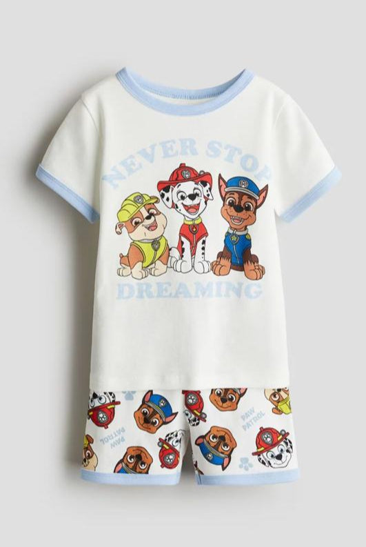 H&M Paw Patrol Shirt & Short Set