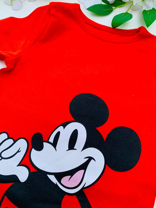 George Mickey Shirt & Short Set