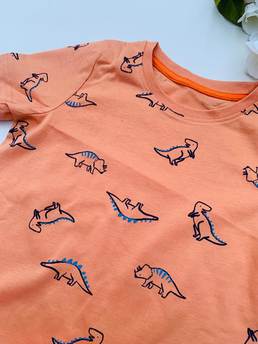 George Dinosaurs Shirt & Shorts Set