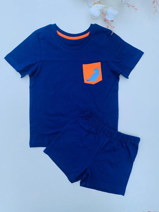 George Dinosaurs Shirt & Shorts Set