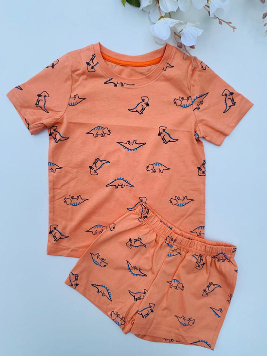 George Dinosaurs Shirt & Shorts Set