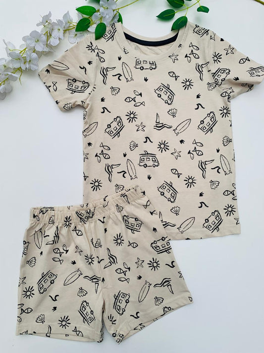 George Shirt & Shorts Set