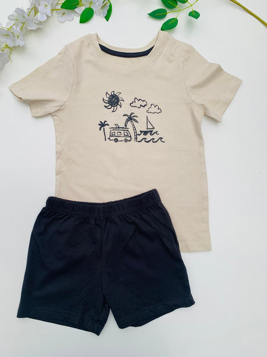 George Shirt & Shorts Set