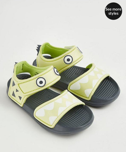 George Crocodile Sandals