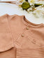 George Ribbed Bodysuit With Trouser Set