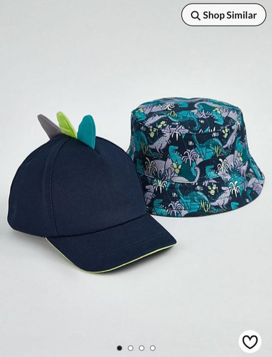 George Dino Cap & Hat Set