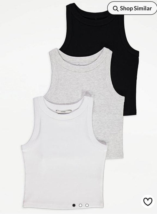 George Pack of 3 Cotton Shirts