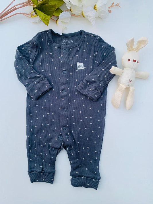 Tu Clothing Polka Sleepsuit