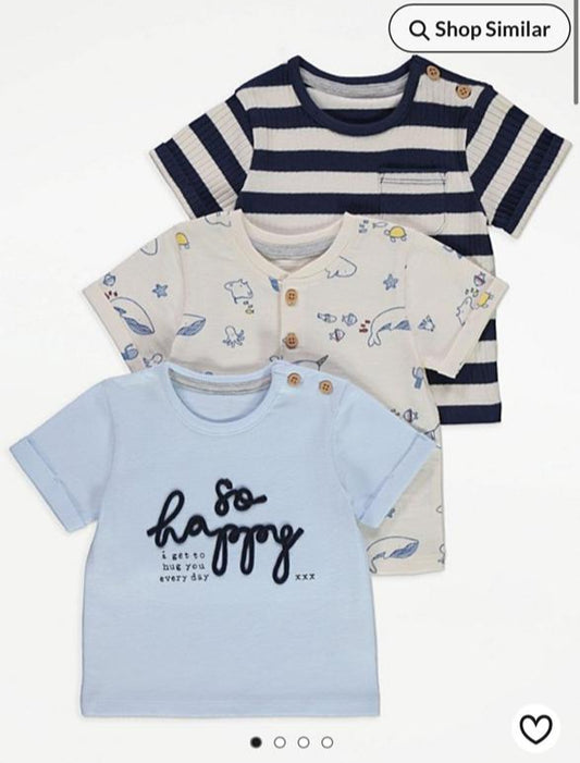 George Pack of 3 Shirts(done)