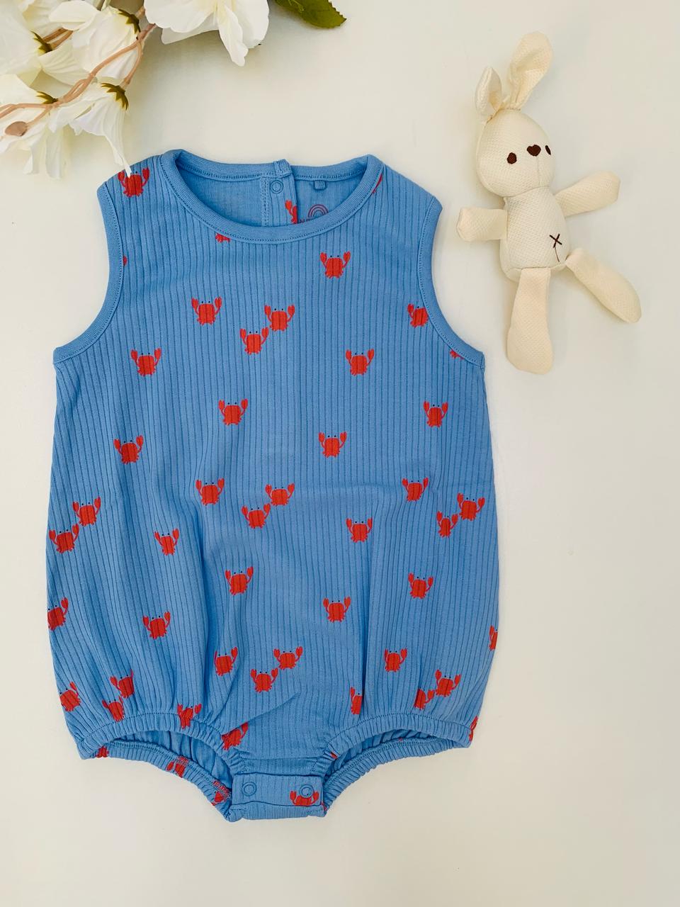 Next Ribbed Crabs Romper