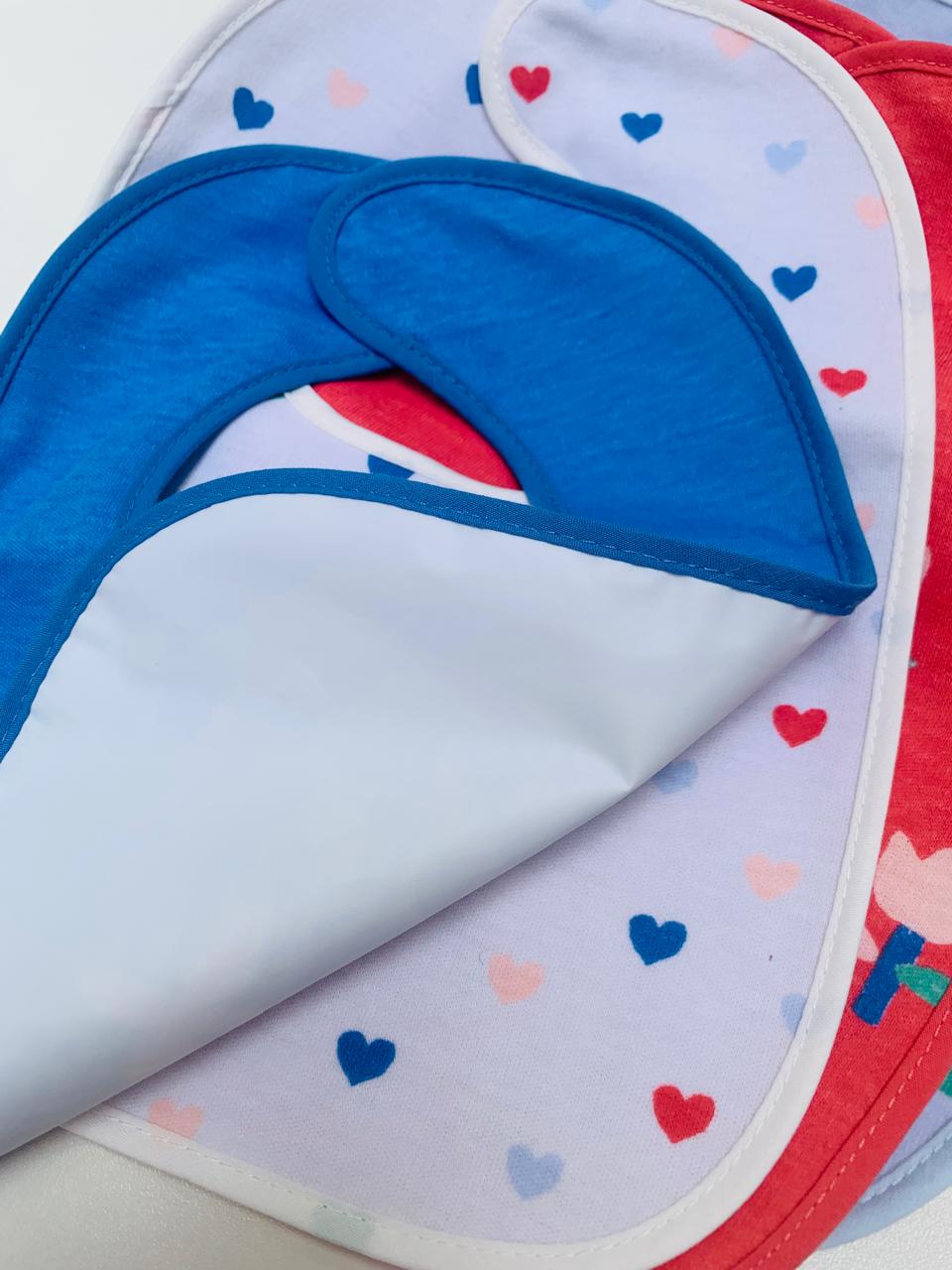 George Pack of 5 Bibs