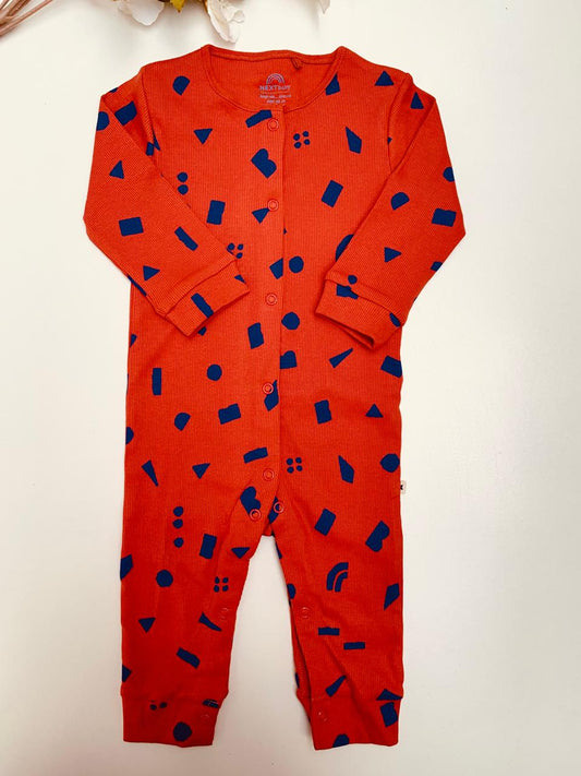 Next Ribbed Sleepsuit