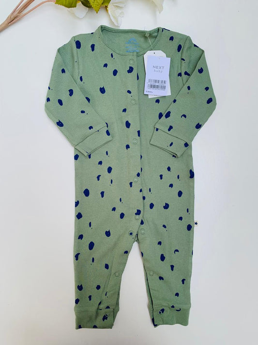Next Ribbed Sleepsuit