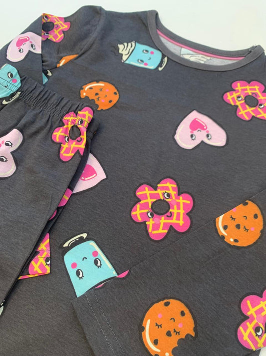 George Small Heart On Black Shirt & Trouser