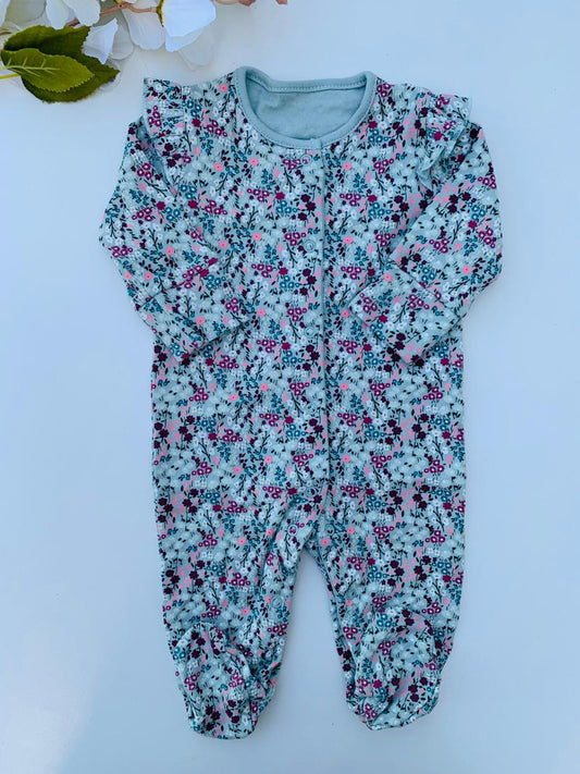 Matalan Floral Sleepsuit