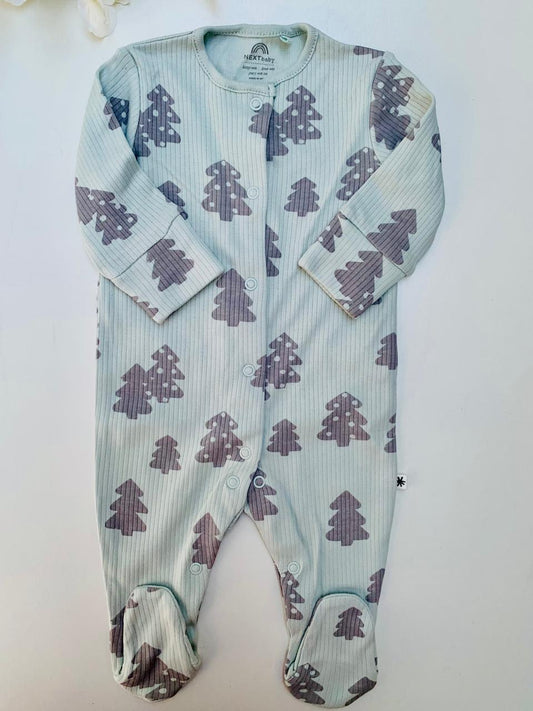 Next Ribbed Sleepsuit