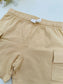 Cream Shorts