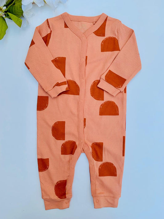 Next Ribbed Sleepsuit