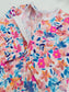George Floral Zipped Sleepsuit