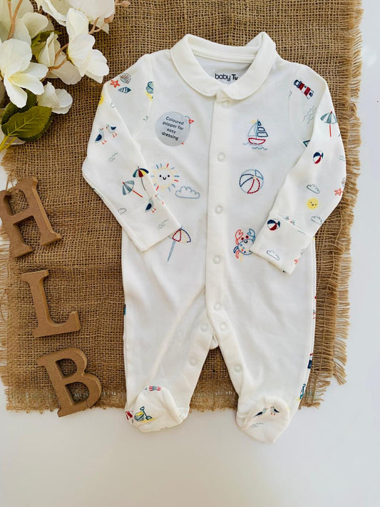 Tu Clothing Embroided Sleepsuit