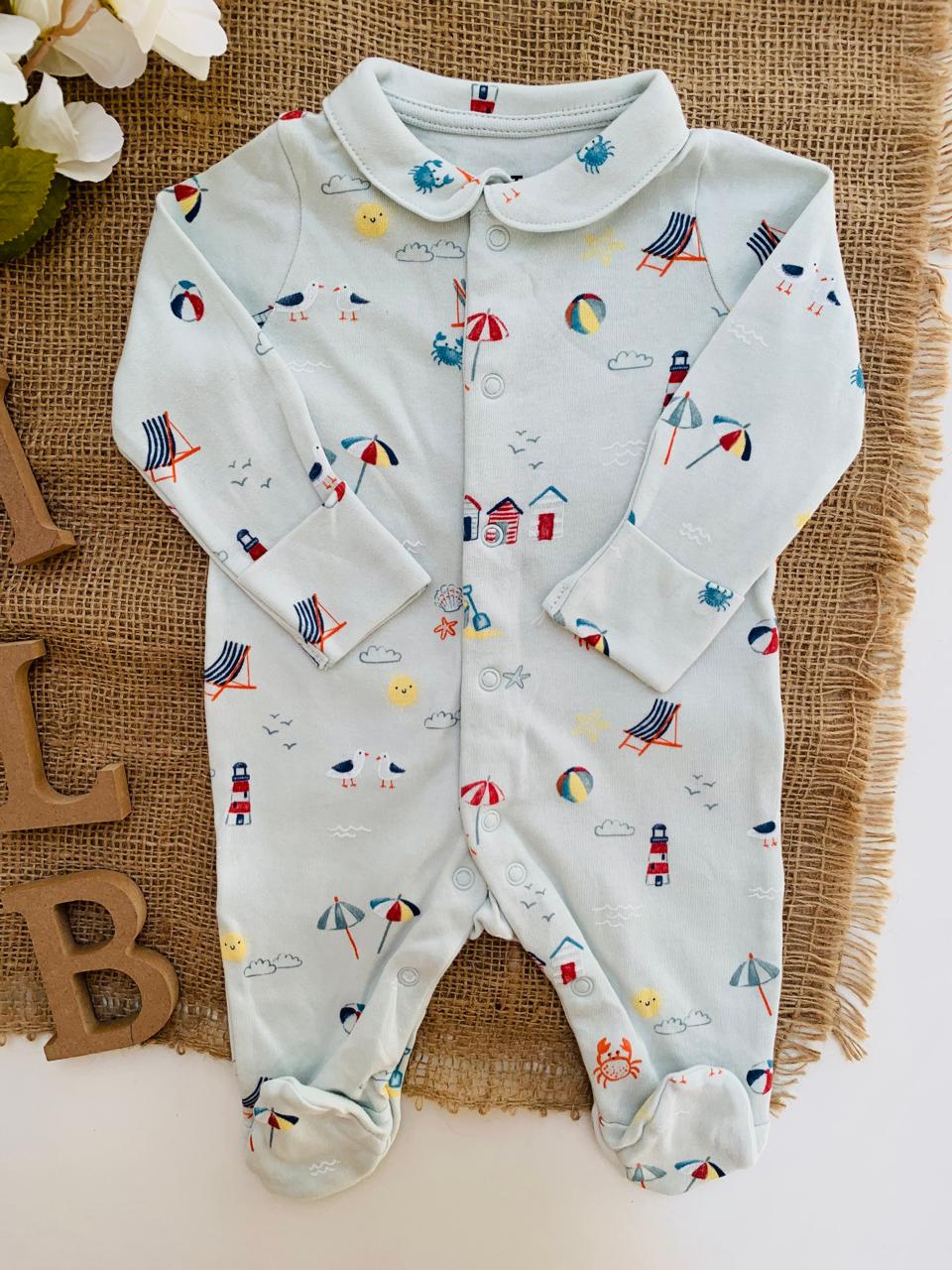 Tu Clothing Sea Animals Sleepsuit