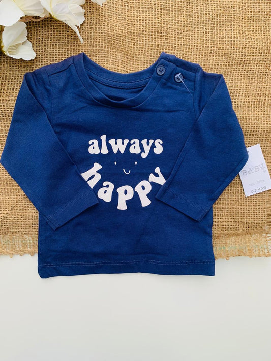 Matalan “ALWAYS HAPPY” Shirt