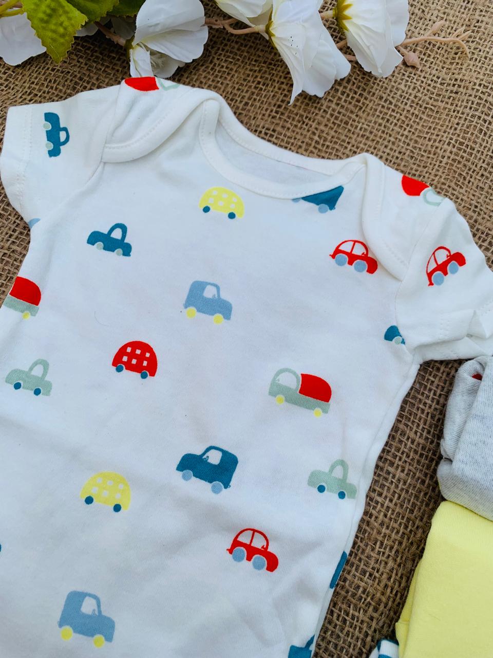 George "Transport" Pack Of 4 Bodysuits