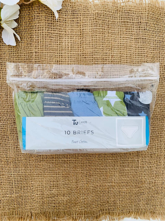 Tu Clothing Pack of 10 Briefs