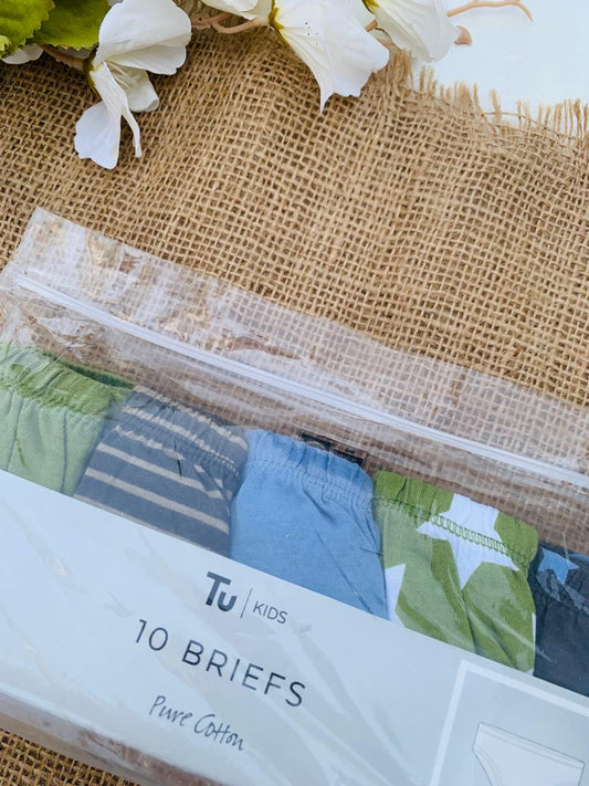 Tu Clothing Pack of 10 Briefe