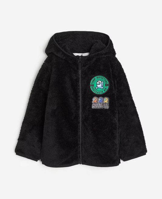 H&M "Among Us" Woollen Hooded Jacket