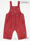 George Embroided Floral Dungarees