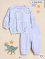 George oversized Quilted Shirt & Trouser Set