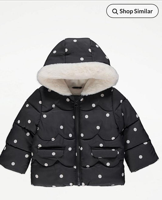 George Polka Hooded Jacket