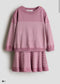 H&M Knitted Frock with Skirt