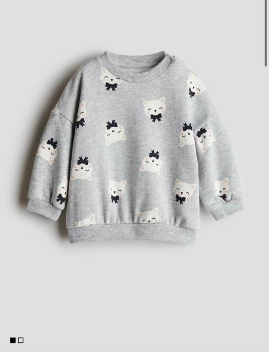 H&M Kitty Sweat Shirt
