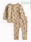 TU Clothing Printed Smiley Sweatshirt & Trouser Set