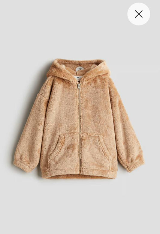 H&M Bear zipped Hooded Jacket