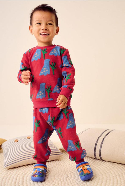 Next Dino Sweatshirt & Trouser Set