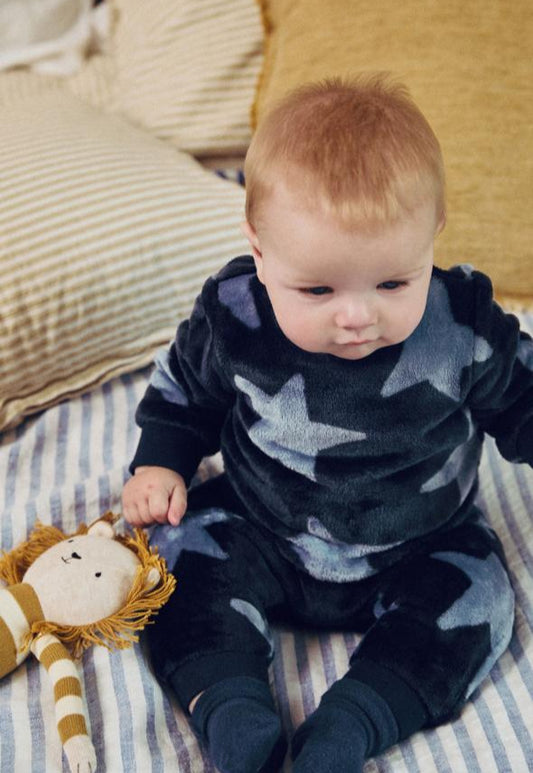 Next Star Fleece Shirt & Trouser Set