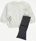 George “love” Sweatshirt & Bell Trouser Set