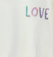 George “love” Sweatshirt & Bell Trouser Set