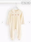 TU Clothing Embroided Bear Velour Sleepsuit