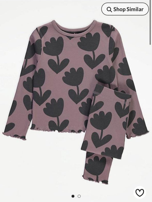 George Ribbed Shirt & Trouser Set