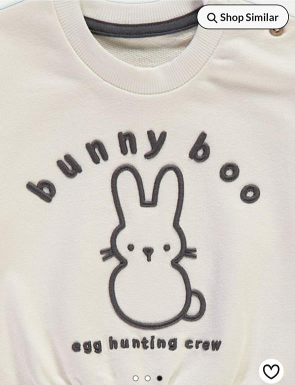 George "Bunny Boo" Sweatshirt & Trouser set