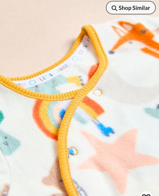 George Fleece  Sleepsuit