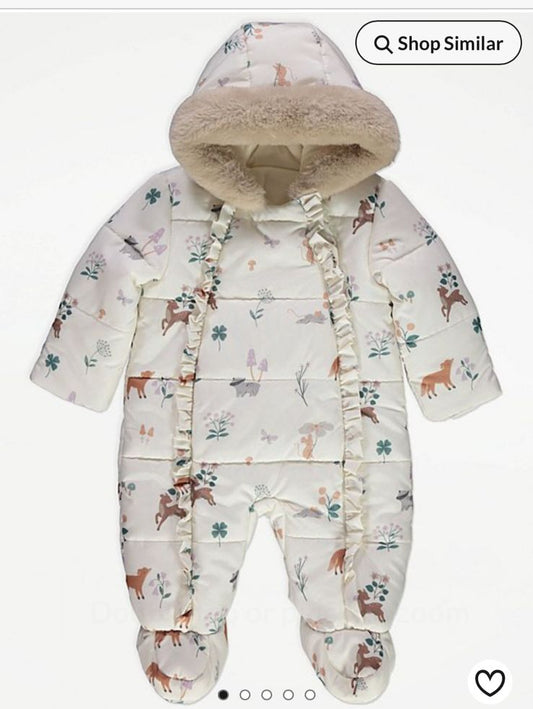 George Puffer hooded Pram Suit