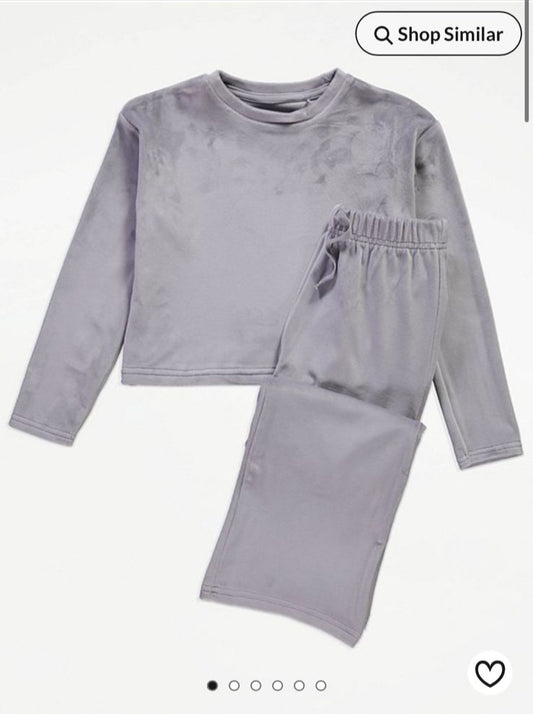 George Velour Shirt & Trouser Set